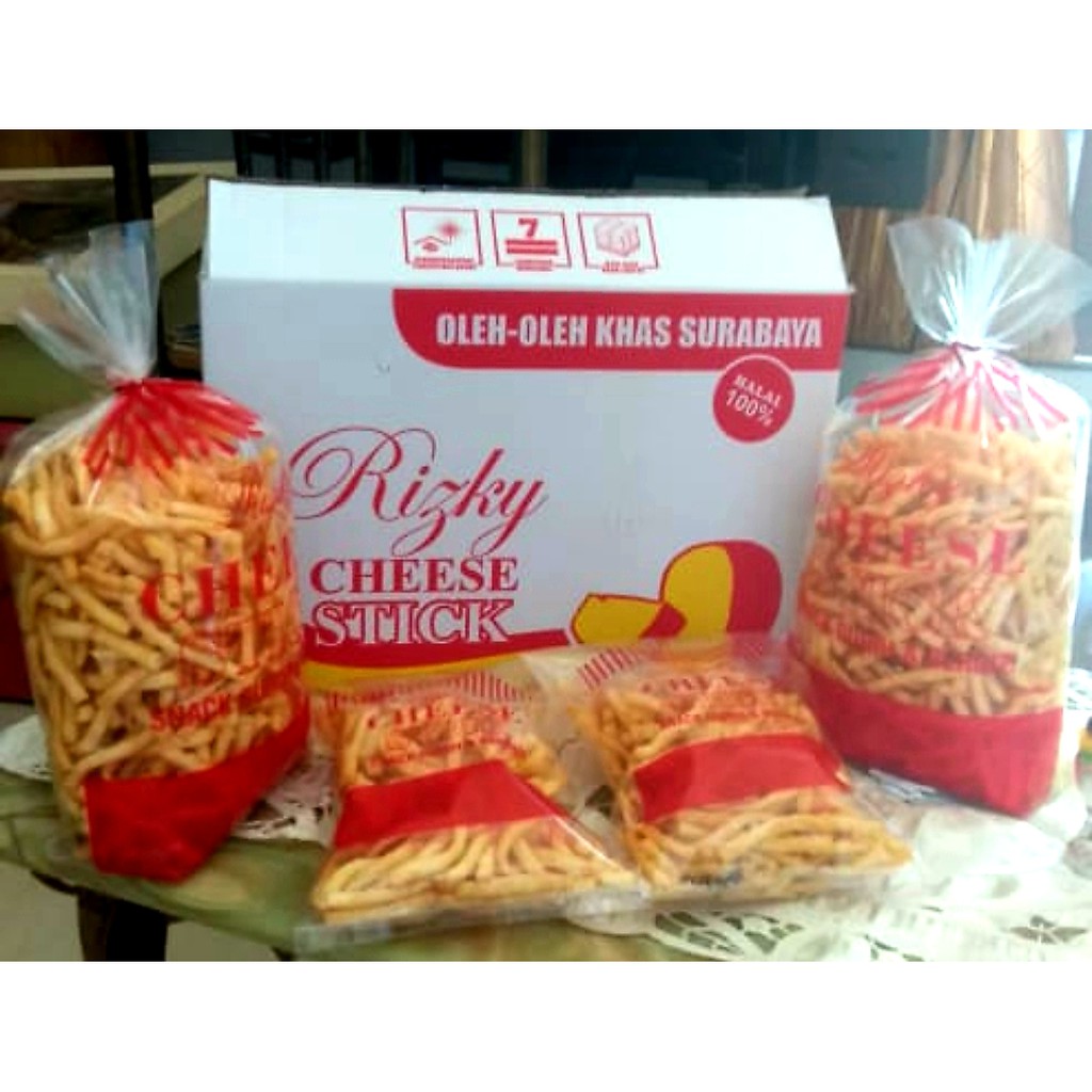 

Rizky cheese stick oleh oleh Khas Surabaya