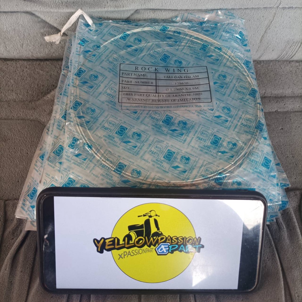 Kawat/kabel gas vespa tali gas dalam vespa