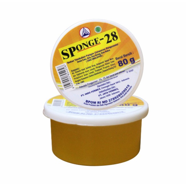 

SPONGE-28 / CAKE EMULSIFIER - 80GR
