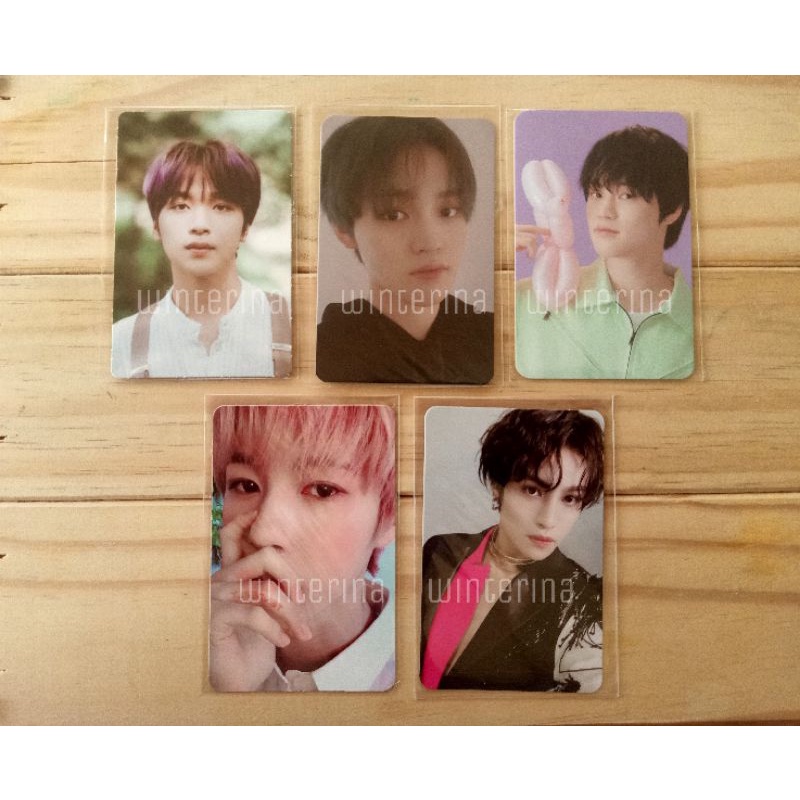 PC Photocard Mark Renjun Jeno Haechan Chenle Lucas (Candy Lab Arrival Reload Hot Sauce Cafe Chilling