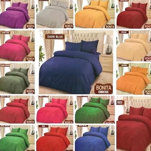 sprei bonita Embos 180x200 Termurah