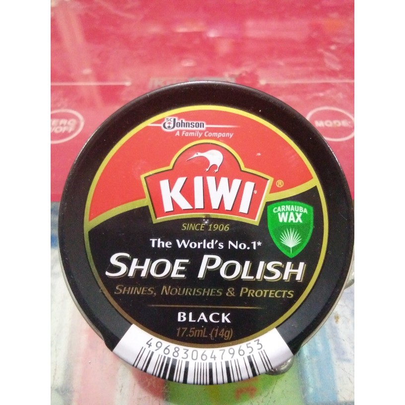 Semir Sepatu Kiwi Hitam 14g