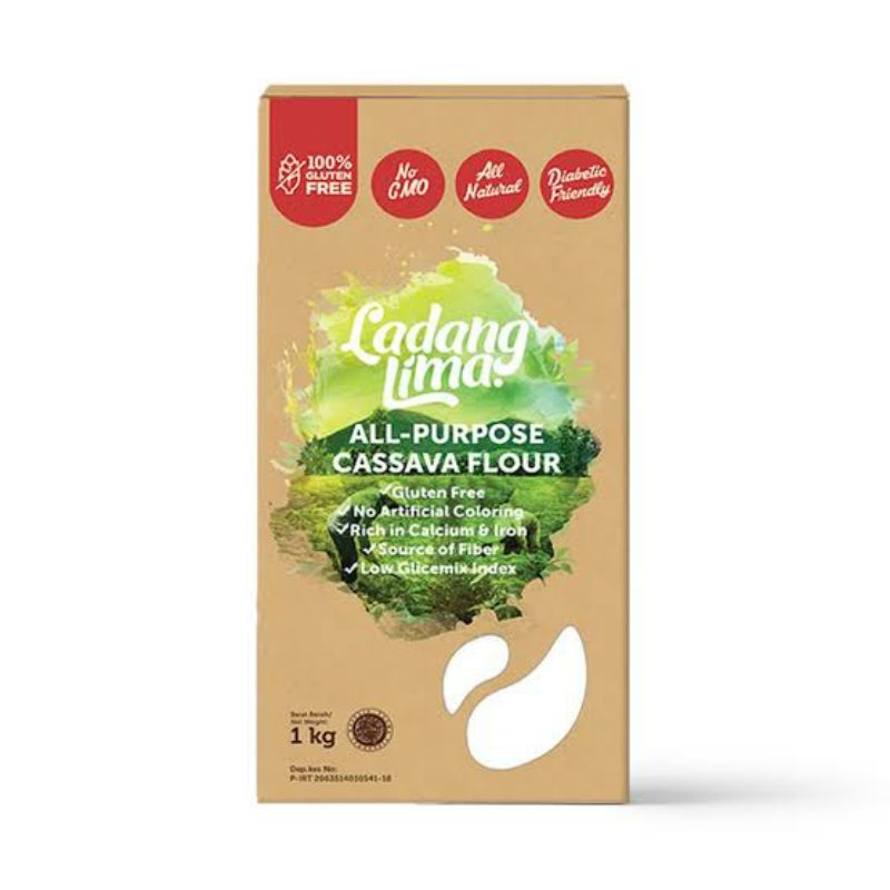 

Ladang Lima Cassava Flour 1kg (Repack)