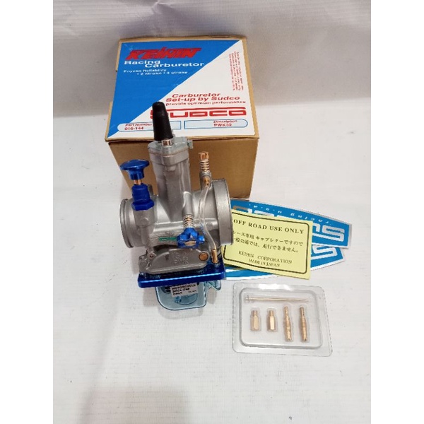 KARBURATOR KARBU PWK KEIHIN SUDCO TRANSPARAN 28,30 32, BONUS PILOT MAIN JET JARUM SKEP, ADA NO SERIES KUALITASNYA SUPER-PWK 32