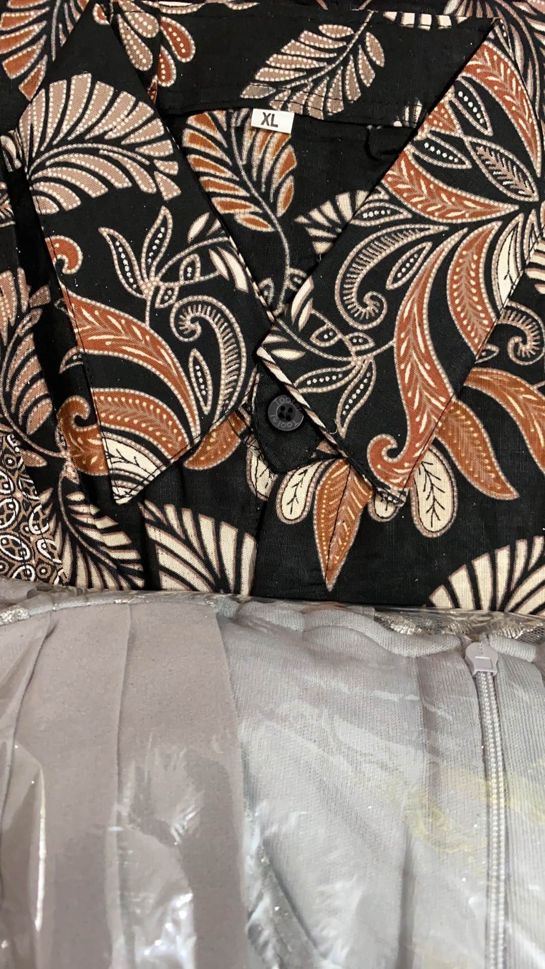 Maura Couple - Sania Ruffle Batik Couple Ori Ndoro Jowi Garansi Termurah Shopee - Batik Brokat