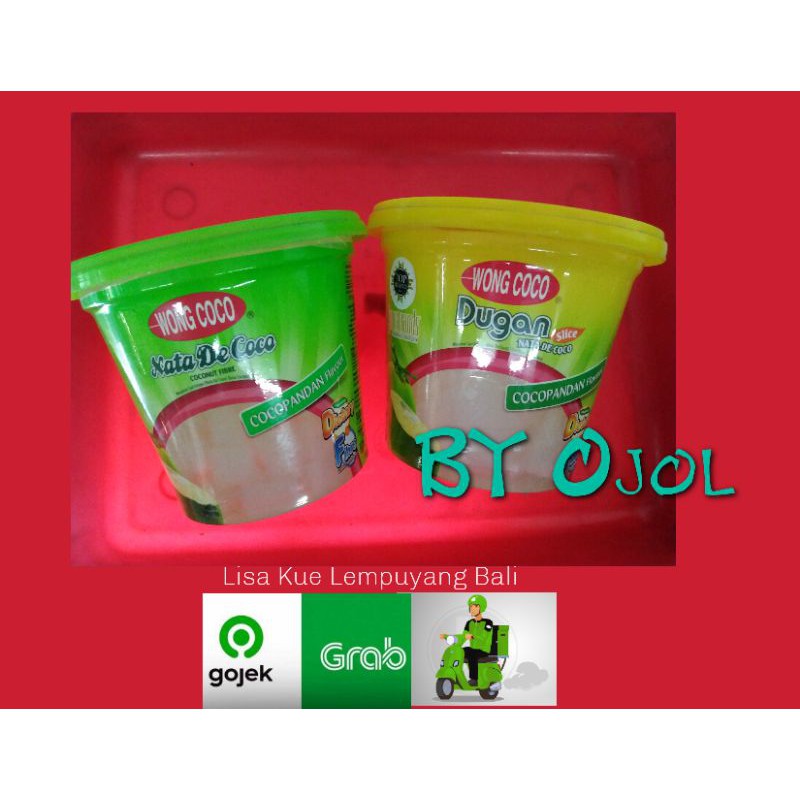 

Nata De Coco WONG COCO Pot 1000g Lisa kue Lempuyang Bali