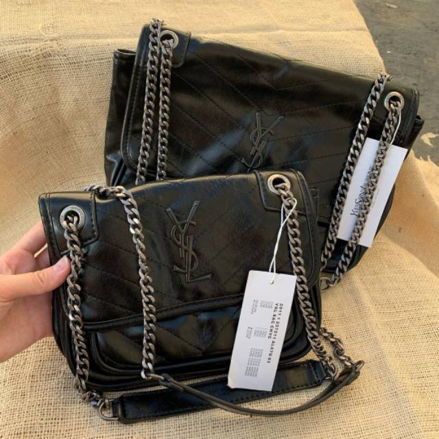 Tas wanita import shoulder bag merk ysl (ysl niki)