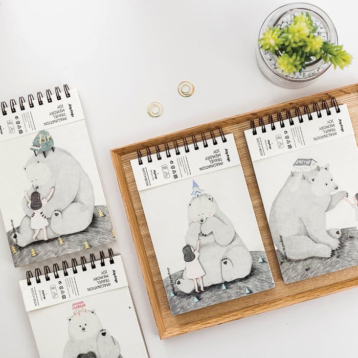 

Kiky Sketch Book - Papan Tulis Gambar - Lyra Sketch Book Big Bear Hug Sketchbook A4 (Buku Gambar)