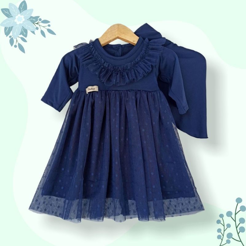 [NAVY]Gamis Alika Syar'i/Gamis Syar'i Baju Anak Syar'i murah/ Gamis Anak Syar'i / Baju Gamis anak Br