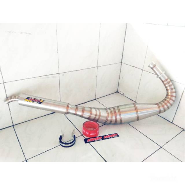 Knalpot RX king kolong cobra stainless