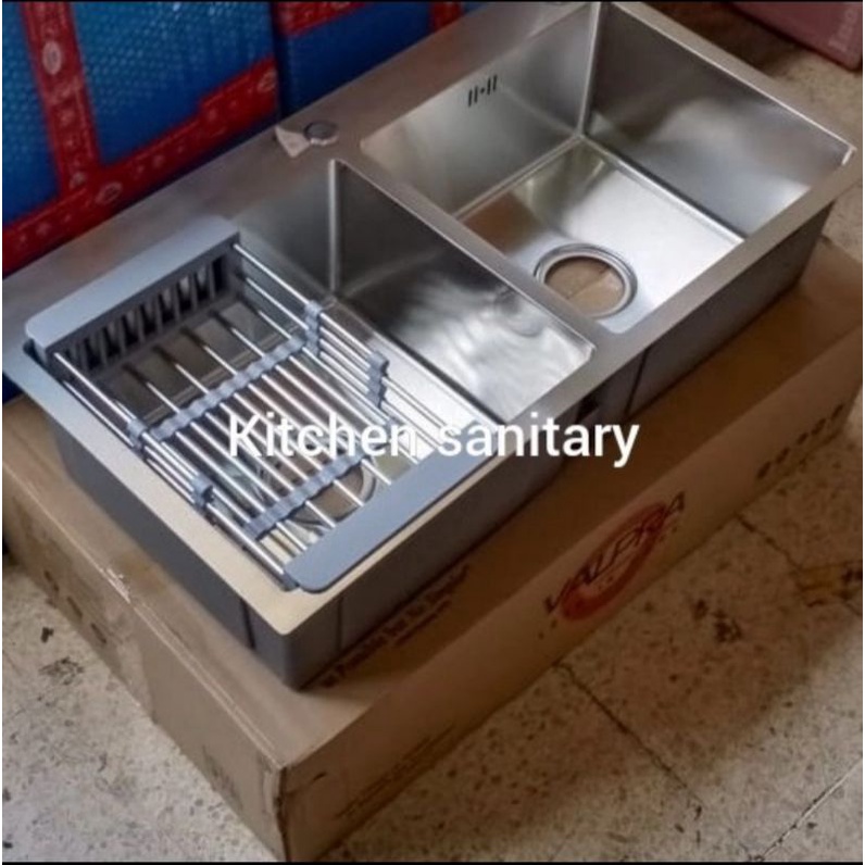 Kitchen sink stainless Valpra 8245/ Kitchen 8245 Valpra stainless