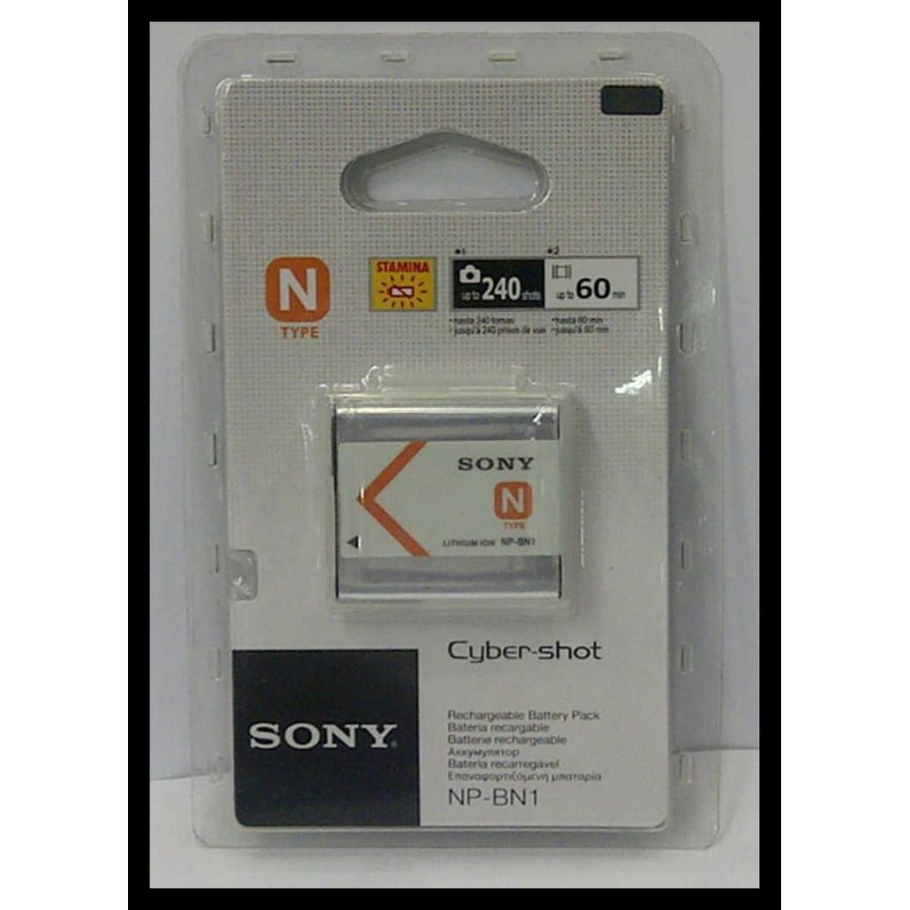 TERBAGUS SONY NP-BN1 BATTERY BATERAI BATRE LI-ION ORIGINAL 100%