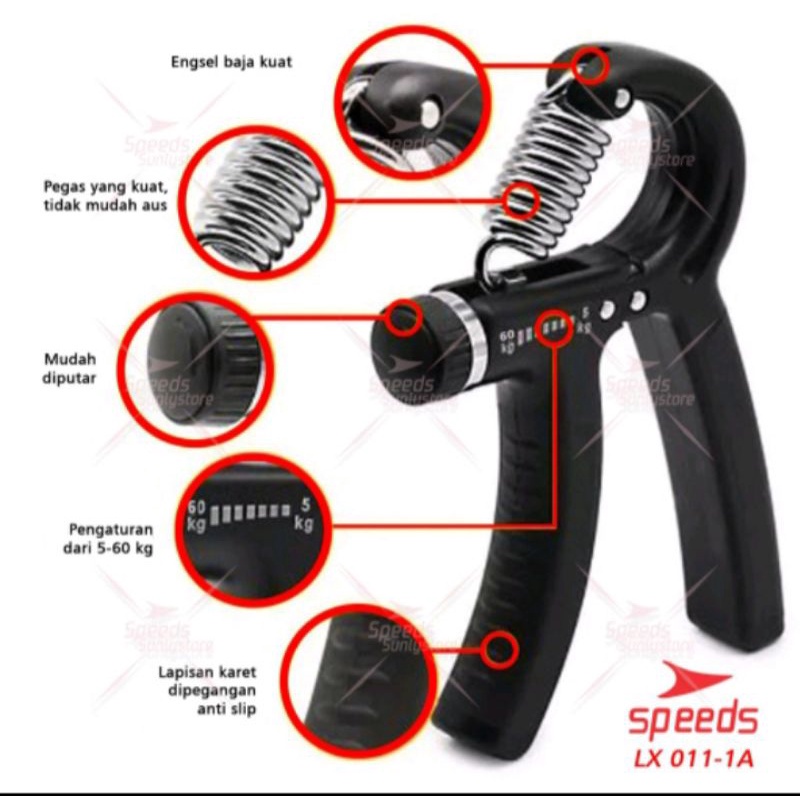 Jual Speeds Handgrib Hand Grip Kg Alat Bantu Fitnes Olahraga Otot