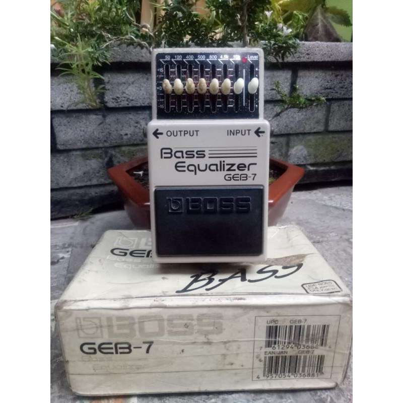 boss geb7 geb 7 equalizer bass not ge7 mxr eq kfk