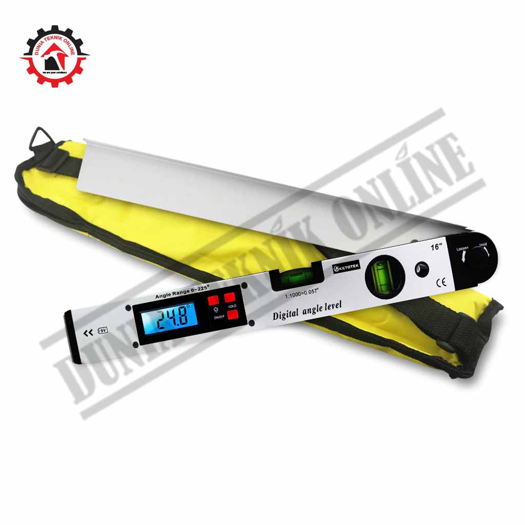 

Penggaris Digital 400mm / Inclinometer Goniometer Level Alat Ukur Mistar