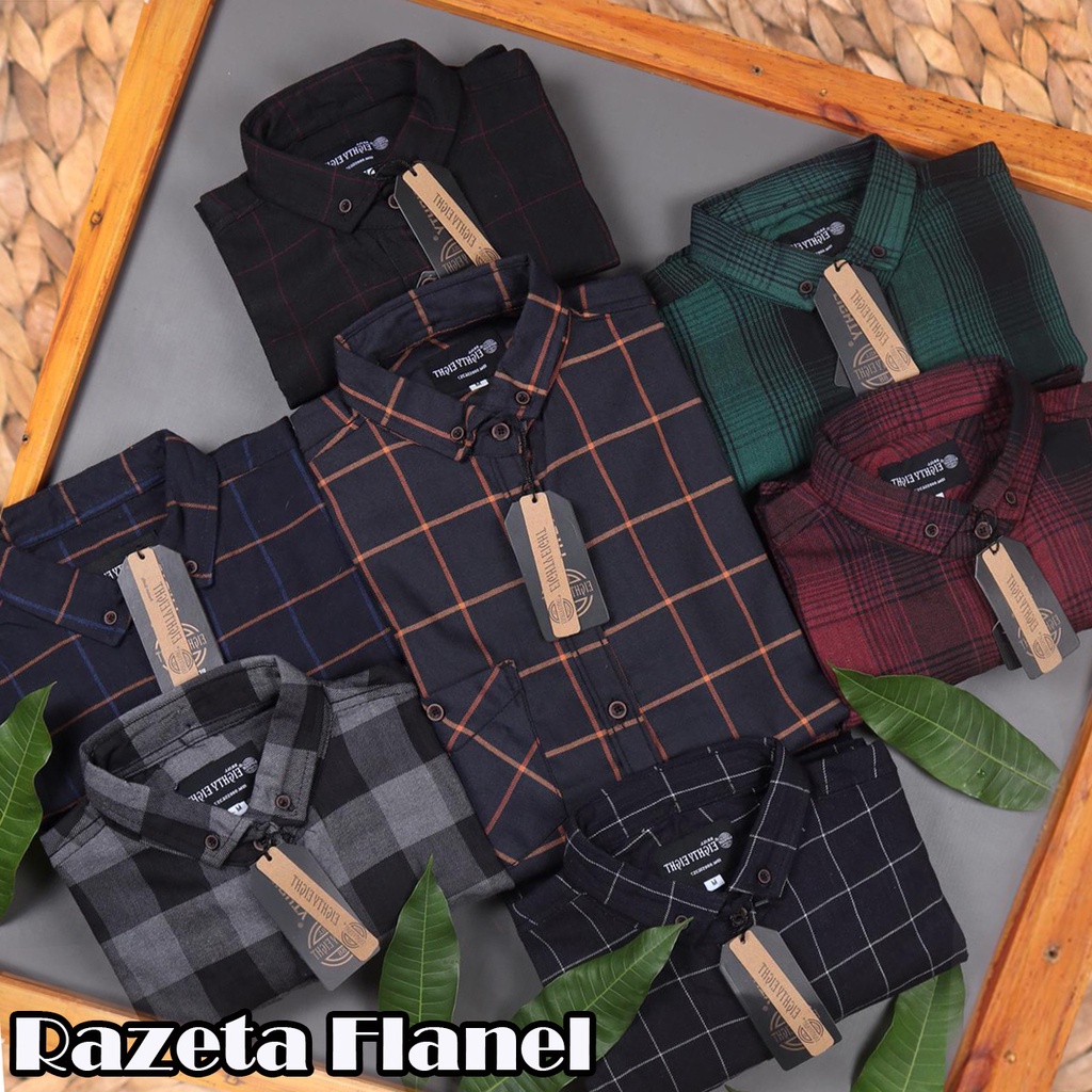 BISA COD. KEMEJA FLANEL LENGAN PANJANG UNISEX BRILL EIGHTY EIGHT/KEMEJA POLOS/KEMEJA PRIA/KEMJA ALIS