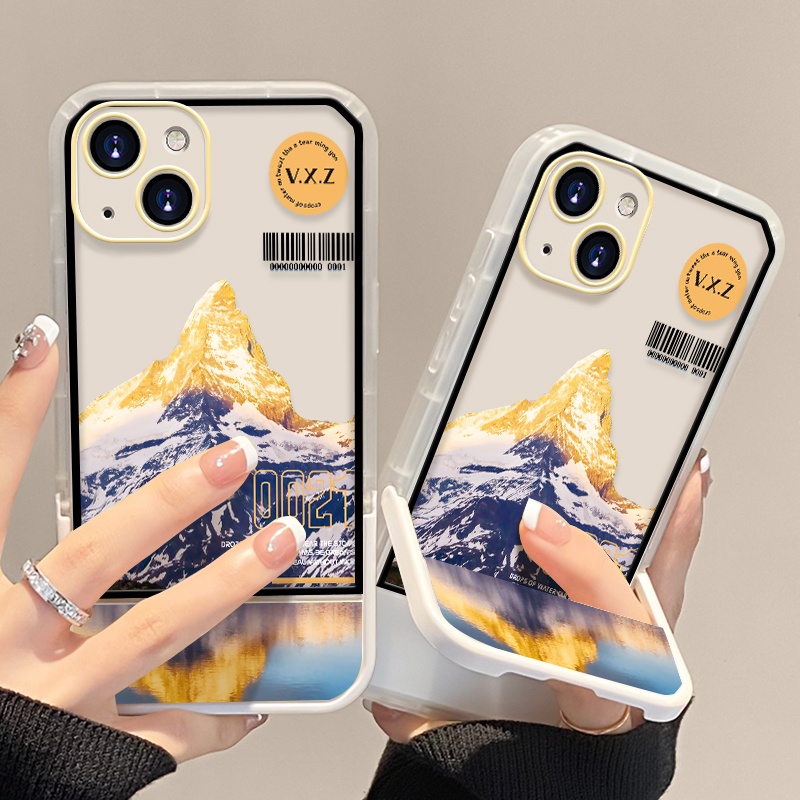 Soft Case Silikon TPU Transparan Shockproof Cover IPhone 13 12 11 Pro X XR XS MAX 6 6S 7 8 Plus