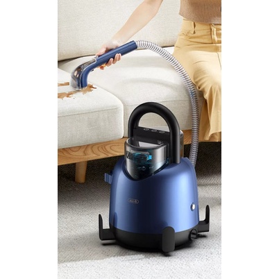 Deerma BY200 Wet and Dry Vacuum Cleaner Mop Noda Bandel Cuci Basah Kering Karpet Sofa Gorden Kasur Bantal Cepat Kering 2 mode kecepatan IPX4 Waterproof