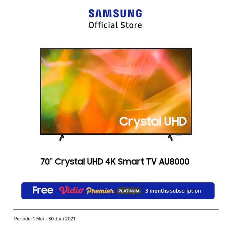 Jual TV Samsung Crystal UHD 4k Smart Tv | Shopee Indonesia