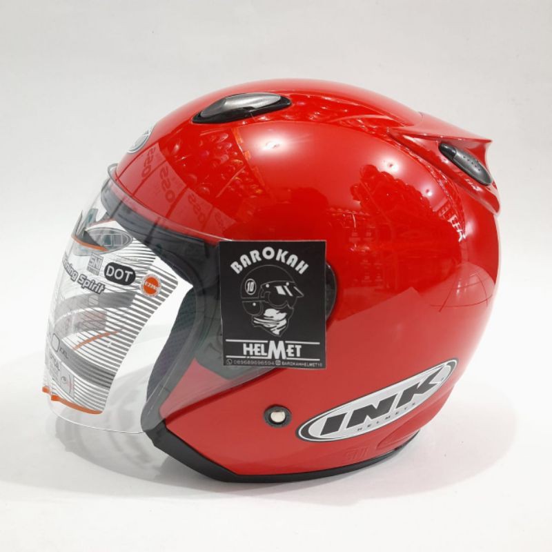 HELM INK CENTRO MERAH FIRED ORIGINAL
