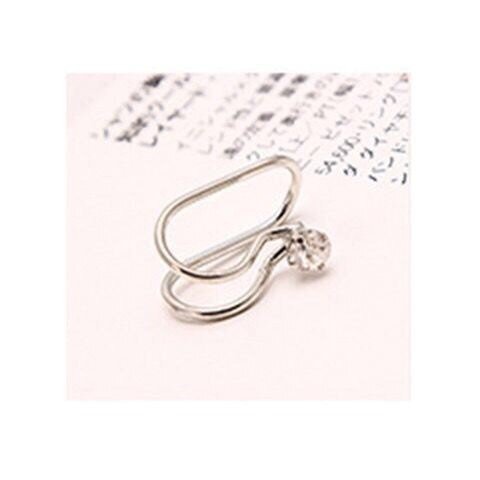 Yooara.id Anting Hijab Jepit 1 sisi Fashion Wanita Aksesoris Korea