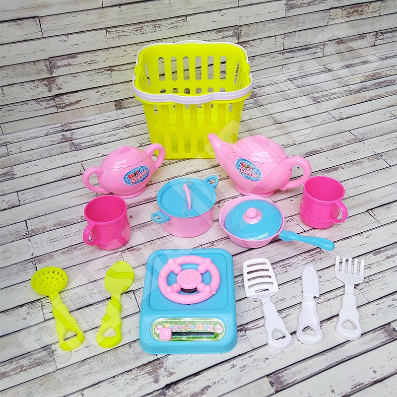 Mainan Keranjang Kitchen Set Masak Masakan FFI FB 803