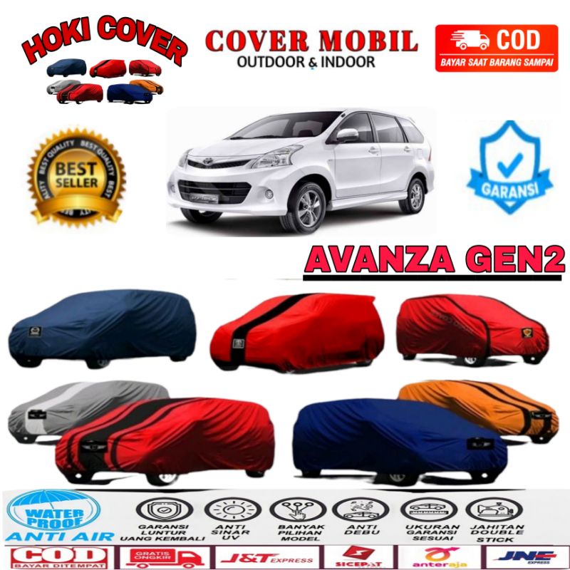 SARUNG MOBIL COVER BODY MOBIL TOYOTA ALL NEW AVANZA 2013 2014 2015 2016 SELIMUT PENUTUP PELINDUNG DE