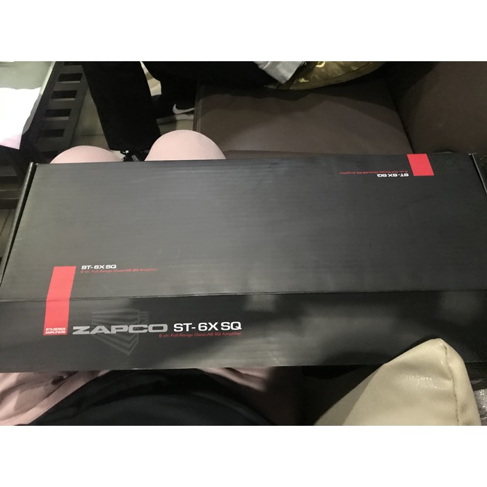 POWER ZAPCO ST 6X SQ 6 CHANNEL AMPLIFIER