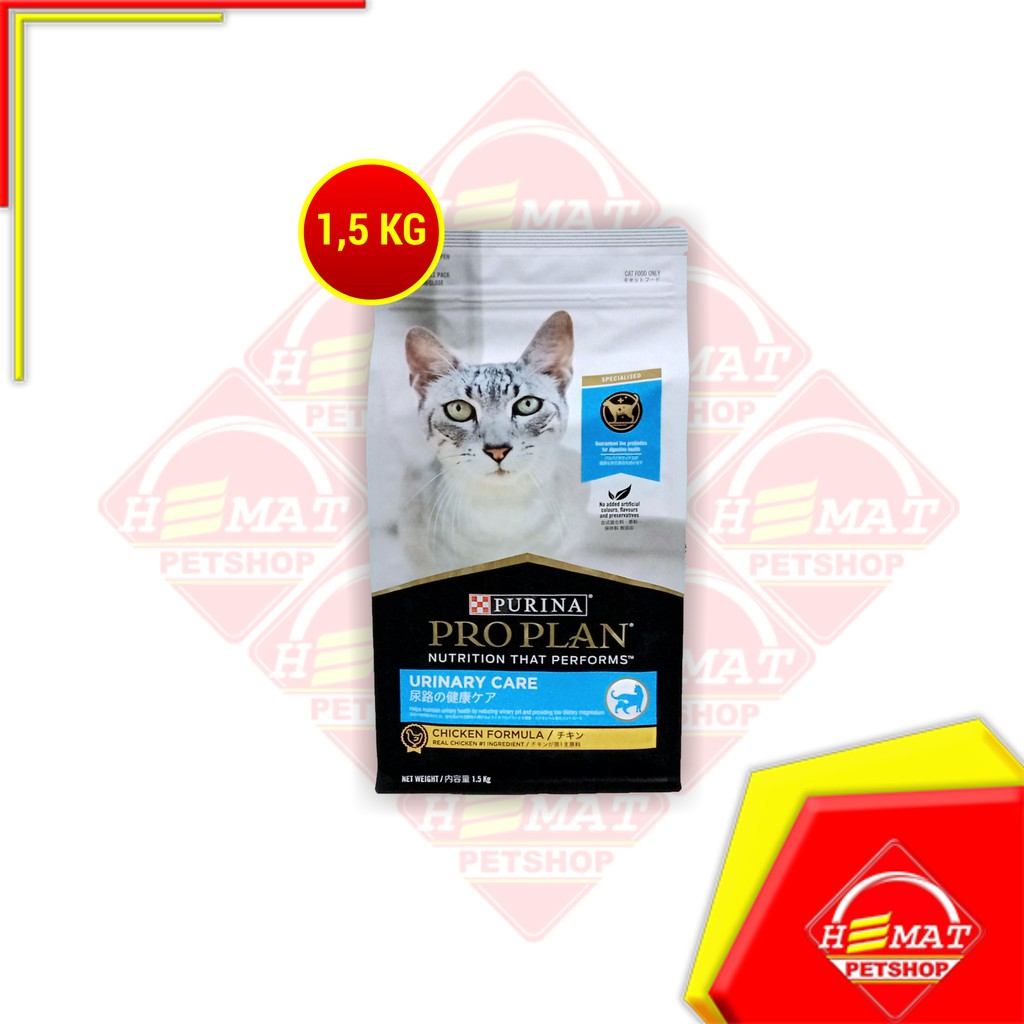 Proplan Makanan Kucing Urinary Pro Plan Susah Kencing Chicken 1.5 KG