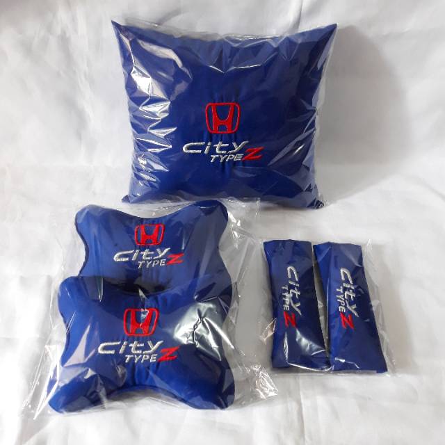 Bantal mobil Honda City type Z aksesoris interior mobil Honda City typeZ