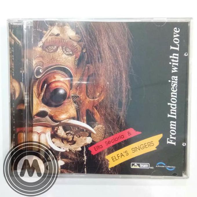 CD ORIGINAL ELFA SECIORIA & ELFA'S SINGERS - FROM INDONESIA WITH LOVE