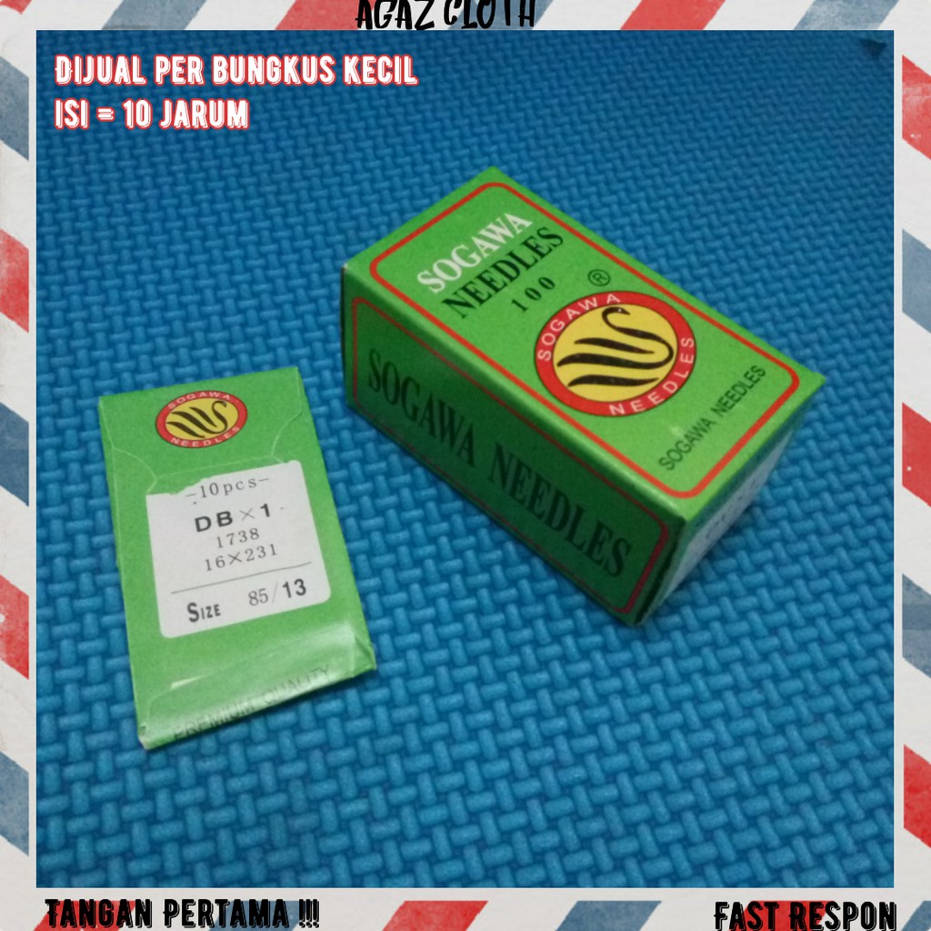 Jarum mesin jahit DB NO 13 - perlengkapan konveksi