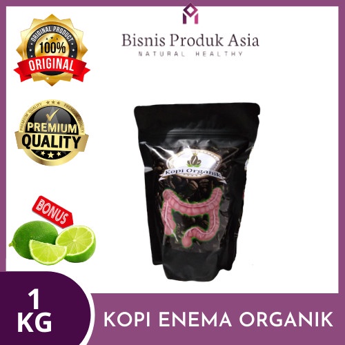 

DISKON - (BISA COD) Kopi Enema Bubuk Organik 1 kg - Terbaik