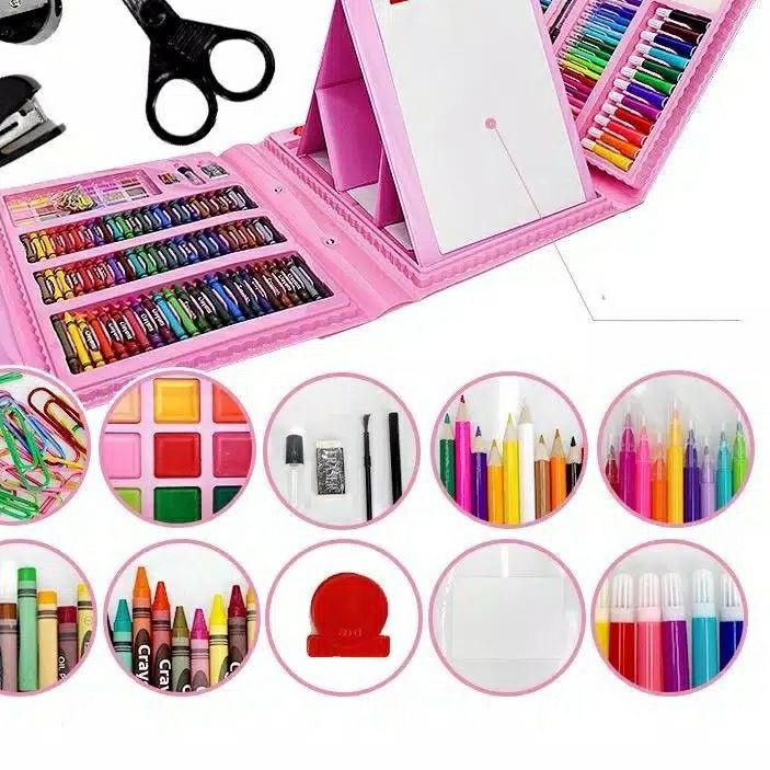 

SF5♞ Crayon Set 208pcs / Krayon Mewarnai Anak 208pcs / Pensil Warna Set 208pcs Banyak Peminat