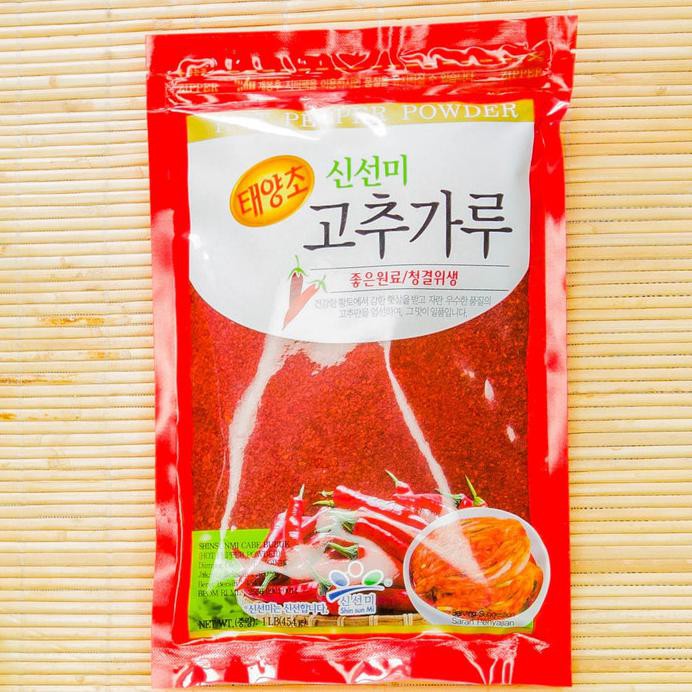 

Terbatas - Gochugaru Hot Pepper Powder (Bubuk Kasar) Shinsunmi - Isi 454G