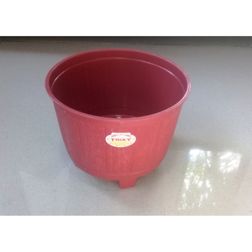 Pot Kaki Kecil No. 1 D16cm T12cm Tanaman Bunga Bibit -Trixy