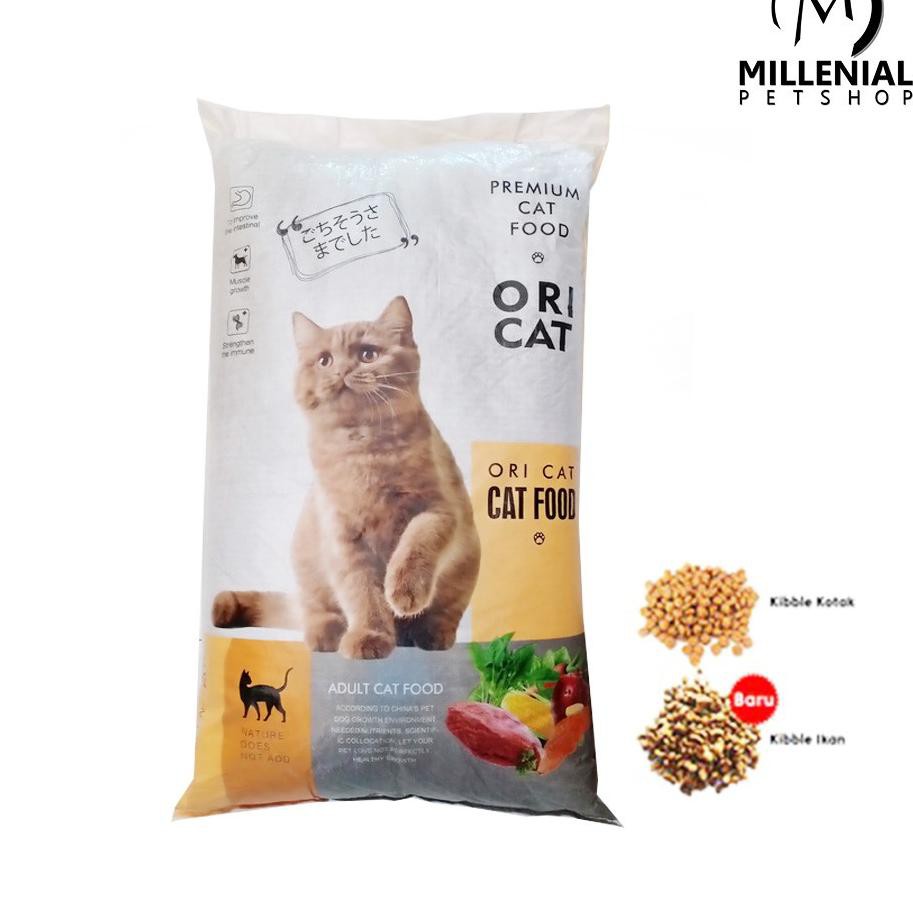 Terlaris QZW Makanan Kucing Ori Cat Repack 1kg Cat Food 1 kg Dry Food Cat MZ Super Promo¯