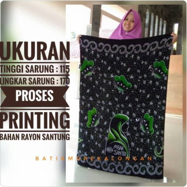 [[BIG SIZE]] SARUNG BATIK MBAK SANTRI MUZA SARUNG GLOYOR GOYOR  | SARUNG PRINTING | SARUNG  MBAK SANTRI