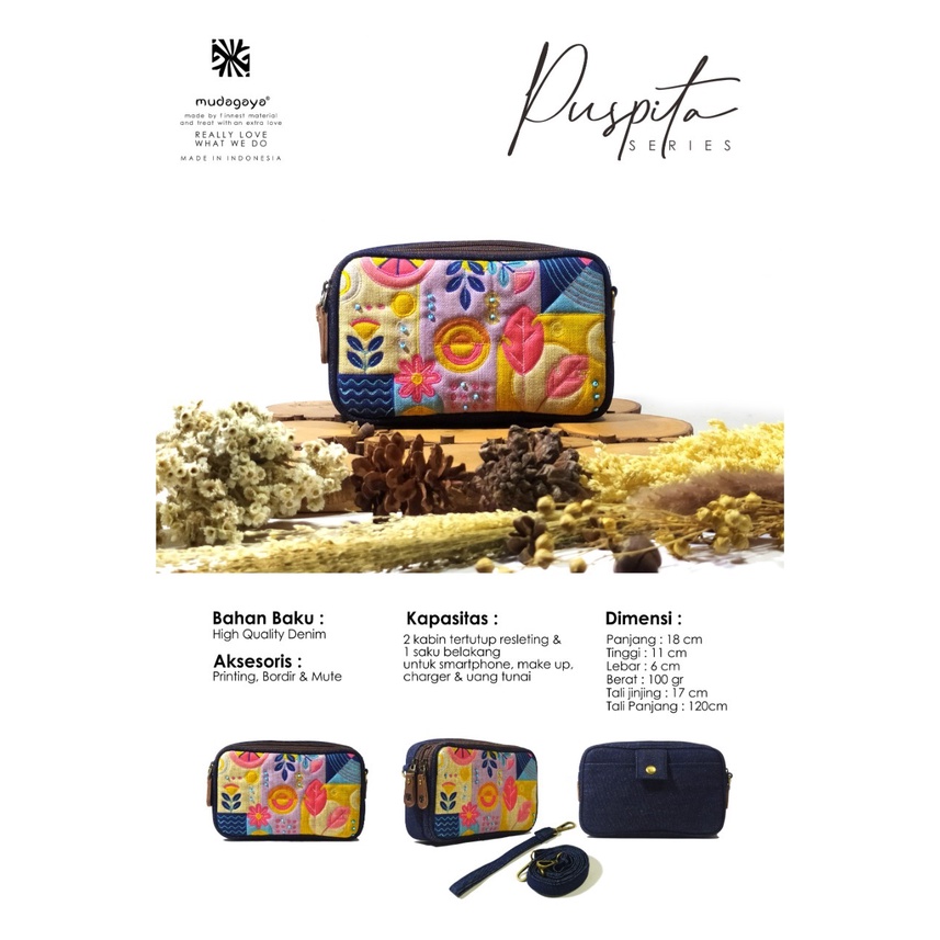 diskon ramadhan TERBARU mudagaya puspita dompet HP tali panjang pendek selempang