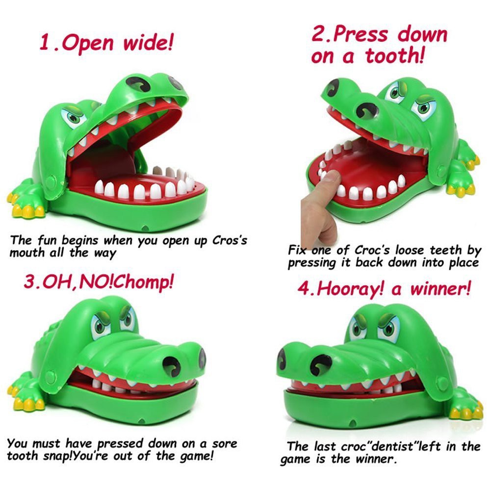 Crocodile Dentist Game mainan buaya gigit