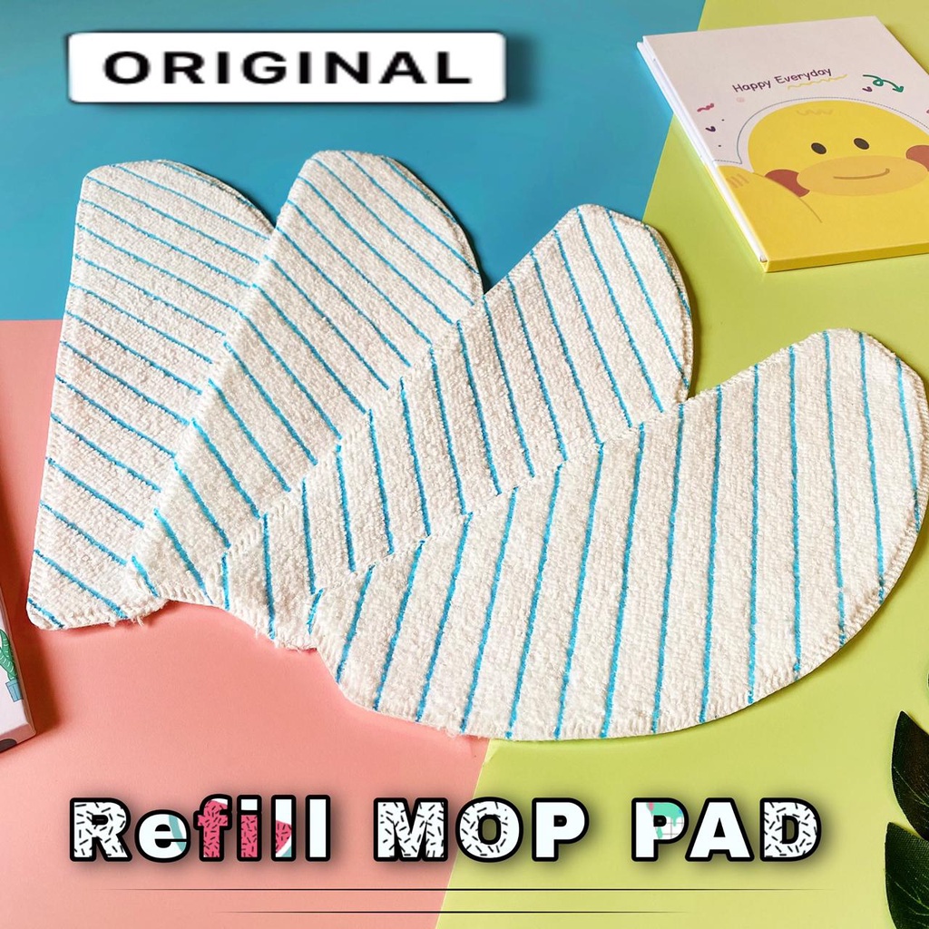 MATAHARI - Refill Mop Pad Kain Lap Pel Microfiber Serat Tinggi Robot Vacuum Cleaner Ecovacs DEEBOT