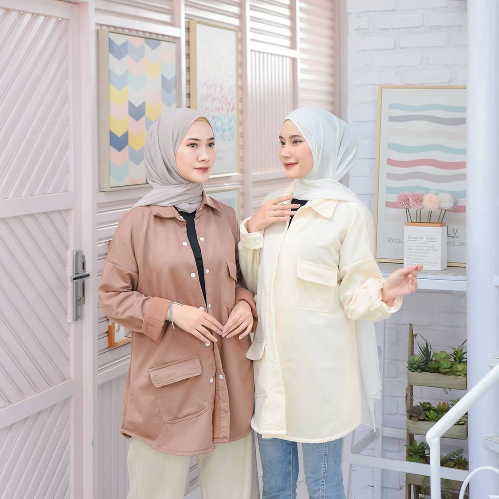 Oversize outer shirt