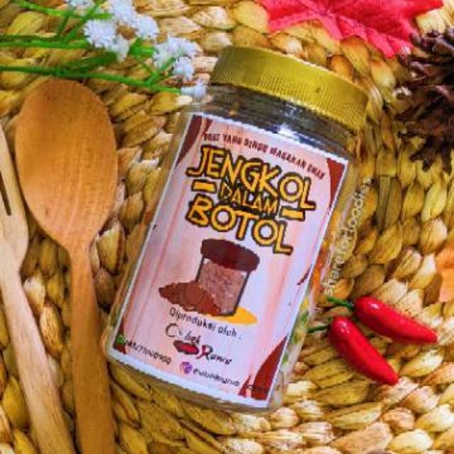 

SAMBAL JENGKOL DALAM BOTOL BEST SELLER ISI 230 gram