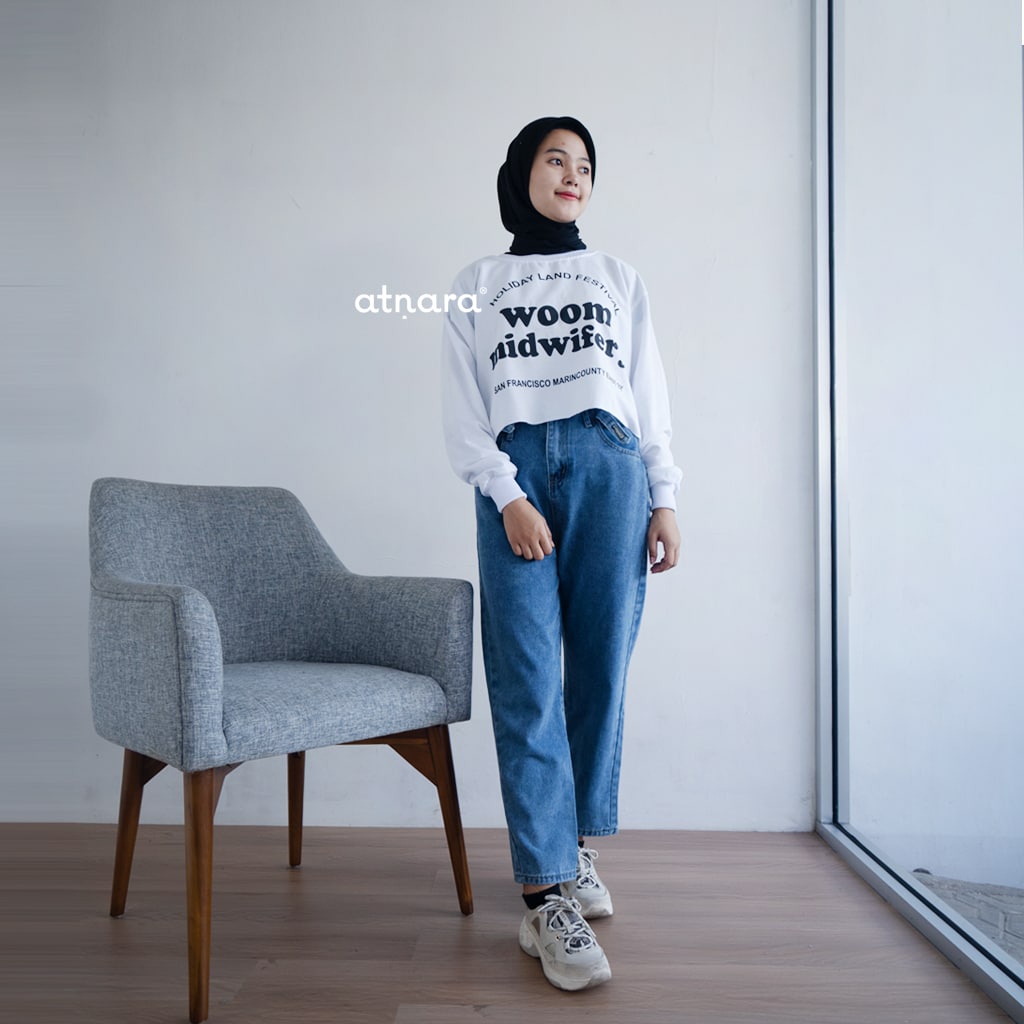 Nara Grosir - Woom Sweater | Fashion Terkini | Sweater Termurah