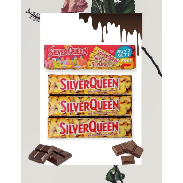 

Promo Pack Silverqueen Cashew Buy 2 Get 1