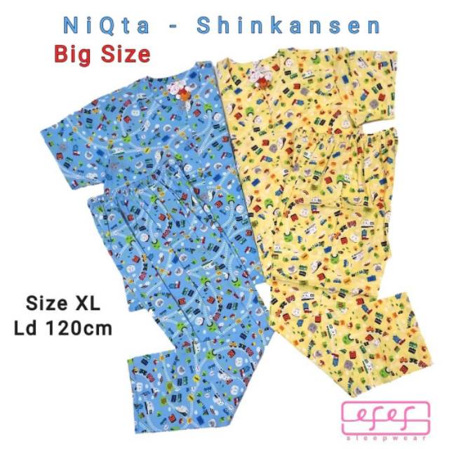 Niqta Shinkansen ukuran XL dewasa