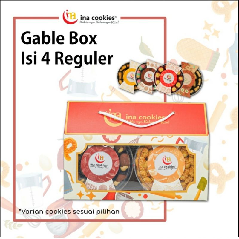 

gable box ina cookies regular isi 4