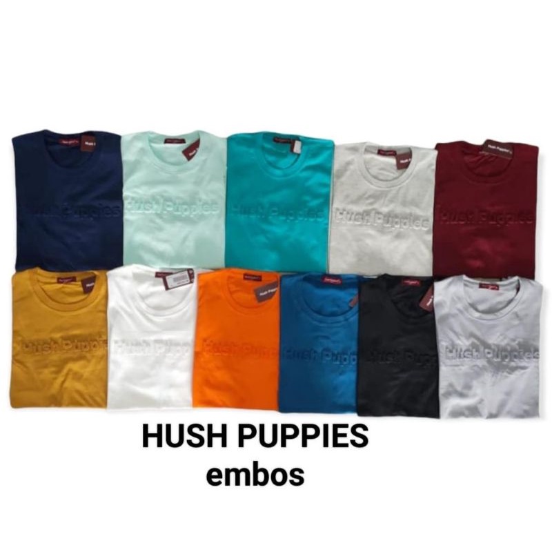Kaos Hush Puppies Embos Unisex