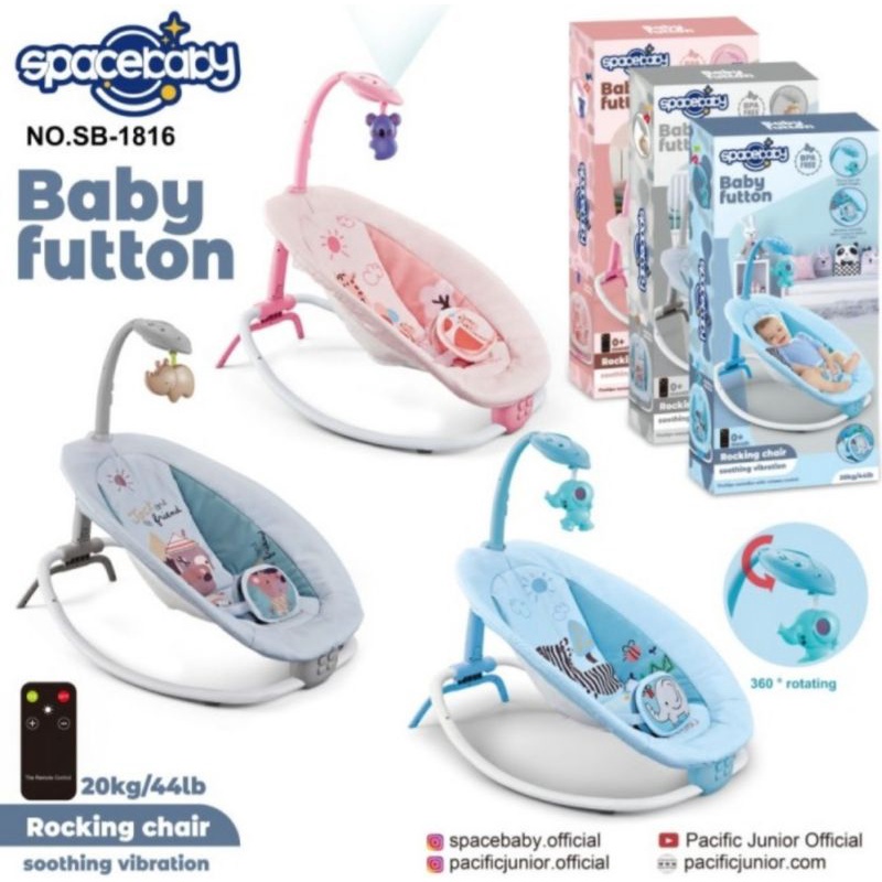 futton baby spacebaby kursi goyang bayi