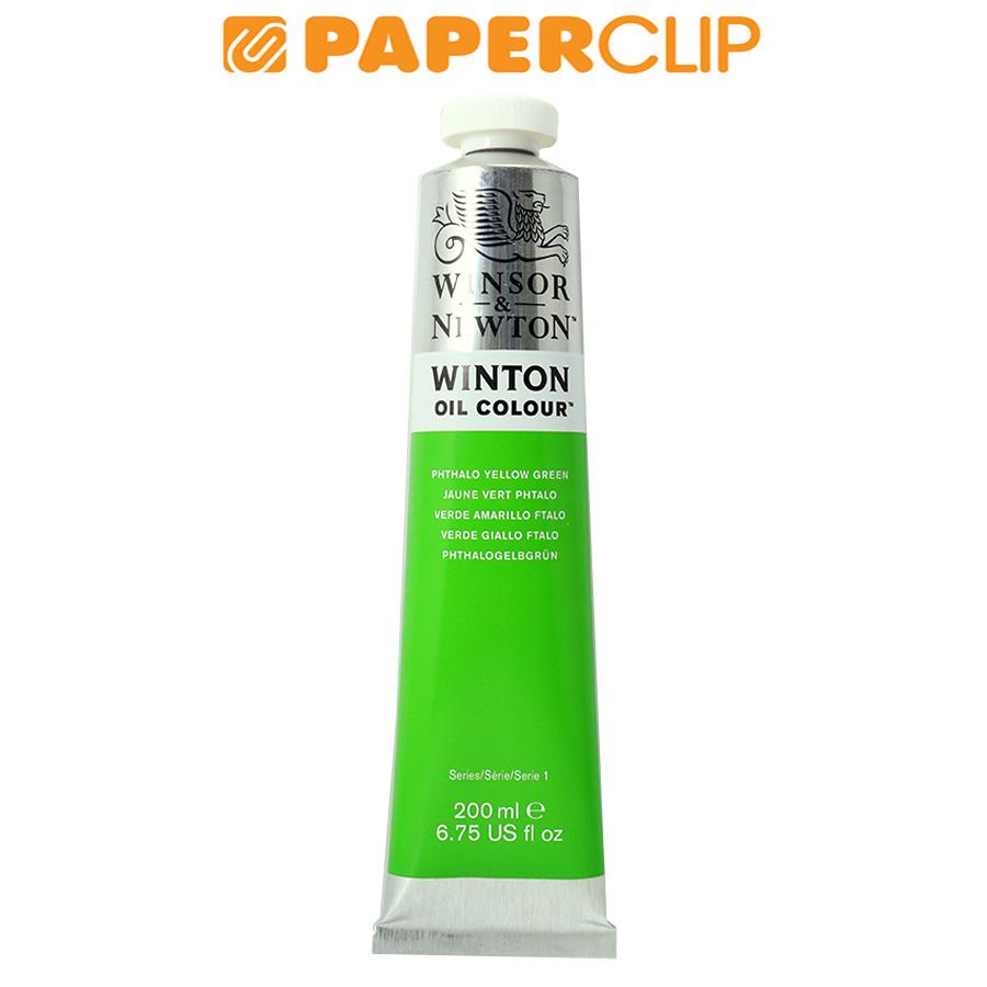 

OIL COLOR WINSOR & NEWTON 200ML PHTHALO YELLOW GREEN 1437403WOC